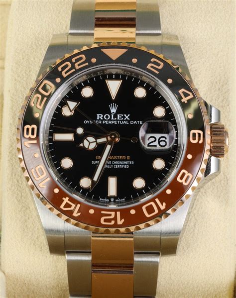 rolex gmt 2 tone rose|rolex two tone gmt master.